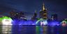 Wasserschirm Beamshow