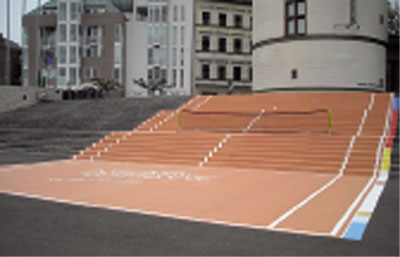 Der Boden als Werbefläche Bild 2 Der Boden als Werbefläche Bild 2