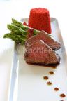 Rinderfilet Gr&uuml;ner Spargel