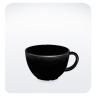 Cappuccino Tasse 300ml Schwarz