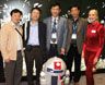 Paris : Chinesische Gäste am Lanxess - Messestand Paris : Chinesische Gäste am Lanxess - Messestand