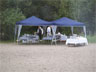 Grillen am Elbstrand