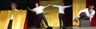 Originelles Visuelles Clowntheater