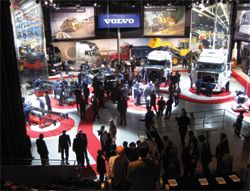 Ambrosius Nordic AB pr�sentierte Volvo Trucks in G�teborg