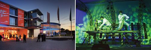 Elementares Jubil�um von ArcelorMittal im Norden - 50 Jahre Stahl aus Bremen mit magischer Weltpremiere