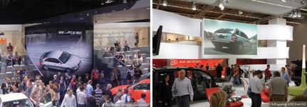 IAA 2007 � Erlebniswelten rund ums Auto mit Medientechnik von Gahrens + Battermann