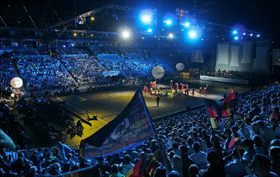 WM- Kickoff mit facts+fiction: Erfolgreiche Er�ffnung der INAS-FID Fu�ball-WM 2006