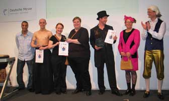 Perfekte Interpretation von IT-Begriffen beim K�nstlerpreis@CeBIT