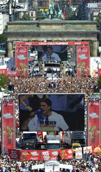 XL Video liefert LED-Technik f�r Fan Feste zur Euro 2008