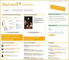 Neues Eventnetworkingportal Neues Eventnetworkingportal