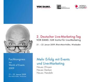 Fr�hbucher-Rabatt f�r Clevere -2. Deutscher Live-Marketing- Tag zur World of Events