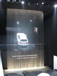 Naturschauspiel in Lissabon: as systems baute faszinierende Wasserlandschaft f�r Audi