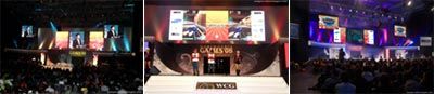 World Cyber Games in K�ln - Gahrens + Battermann stattete virtuelle Wettk�mpfe mit umfangreicher Medientechnik aus
