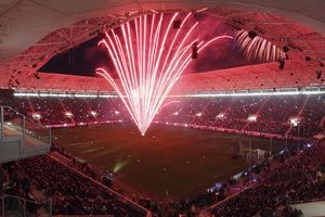 Elements Entertainment �bernimmt die Feuerwerks-Inszenierung f�r das neue Stadion der TSG 1899 Hoffenheim