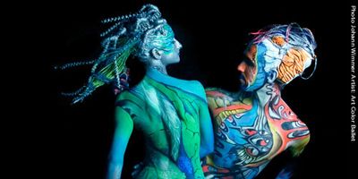Die Weltmeisterschaft f�r K�rperk�nstler, eine Choreographie aus Musik, Tanz und Show