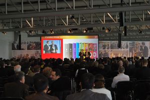 iF product design award 2009 - Modernste Medientechnik bei Preisverleihung