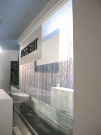 Waterwall unterst�tzte auf der ISH die Marken Buderus, Geberit und Artweger