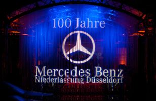 Soundshine Entertainment betreut Feier zum 100-j�hrigen Bestehen der Mercedes-Benz Niederlassung D�sseldorf