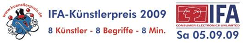 IFA-K�nstlerpreis am 05.09.09 - K�nstler gesucht!