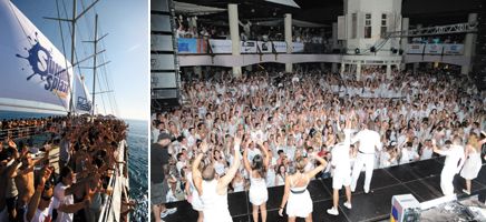 Feiern auf dem Summersplash in der T�rkei mit Motorola Mototrbo