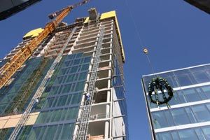 M�nchner Skyline Tower feiert Richtfest mit GS Eventb�ro