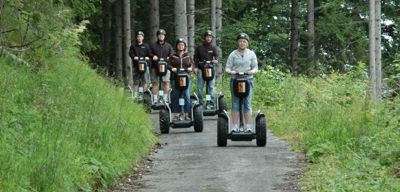 Im Rollkonvoi zur Almh�tte