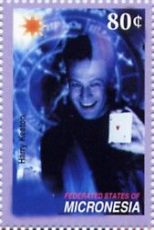 Als erster deutscher Magier offiziell auf einer Briefmarke: Harry Keaton