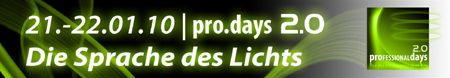 Relaunch der ProfessionalDays � pro.days 2.0 der media academy mit Workshop von Max Keller