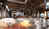 Gem�tliche Lounge als Reihenbestuhlung