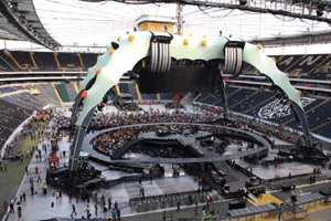 eps mit U2 auf Welttournee - Leg 3 im Endspurt