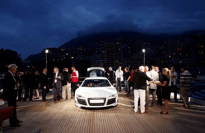 Weltpremiere Audi R8 GT in Monaco