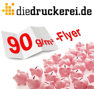diedruckerei.de erweitert Flyer-Sortiment auf 90-g/m�-Bilderdruckpapier
