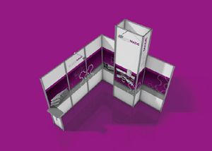 Mobilit�t im Messebau � mit dem innovativen Messesystem EXPOMADE