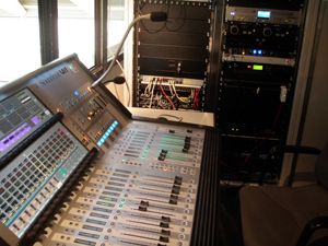 Glasklarer Sound dank Riedel RockNet 