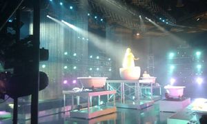 Waterwall f�r Fernsehproduktion �Verstehen Sie Spass?�