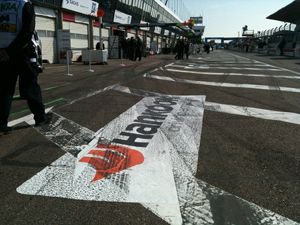 Erster DTM-Einsatz der Asphaltfolien in Zandvoort 