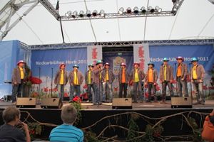 Gemco betreut A-cappella-Band beim Neckarbl�hen