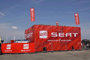 GA Events setzte bei SEAT-Werbematerialien auf Eventausstatter allbuyone
