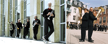 Treffen zweier Spitzenensembles