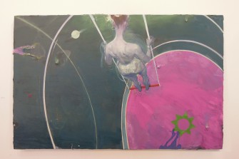 Art Cologne 2014: Trapez-Akt auf 11.3