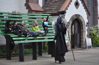 Berührendes Straßentheater