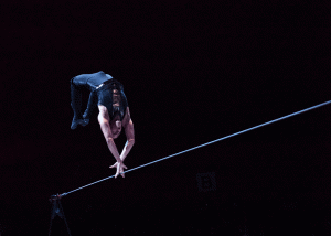 Seiltänzer Lucas Bergani gewinnt bei European Youth Circus 20145 Silber