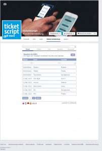 ticketscript - Facebook-Marketing