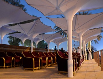 Großschirm für Events – von der Natur inspiriert