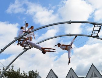 Flugtrapez-Show von Omnivolant: Der Moment, in dem man schwebt