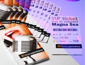 Bedruckte Eintrittskarten mit Spezialfarbe schützen vor Ticketbetrug