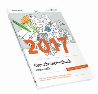 Eventplanung mit dem Eventbranchenbuch 2017 von memo-media