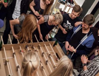 Kicken gegen den König: Tischfußball als Team-Event