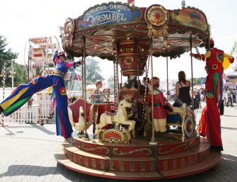 Nostalgischer Jahrmarkt als Mitarbeiter-Event