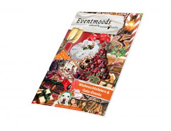 Ideen für Weihnachtsfeiern und Gala-Events in der neuen Ausgabe der Eventmoods